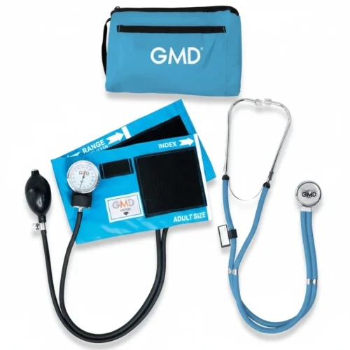 Tensiometro manual con fonendoscopio GMD doble manguera estetoscopio