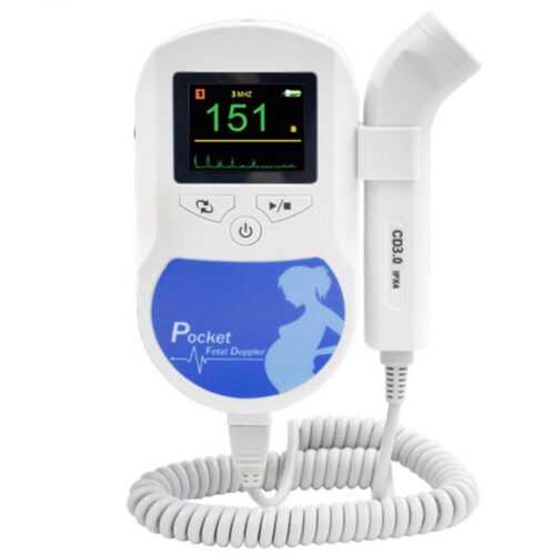 Doppler Fetal Contec 3MHz monitor de latidos prenatal